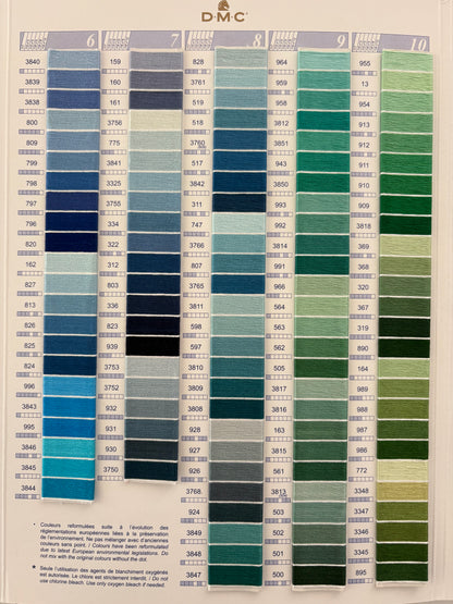 DMC Stranded Cotton Thread #1-35