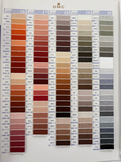 DMC Stranded Cotton Thread #1-35