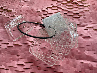 Kate Blandford Acrylic Floss Drop Set (10 Pack) with Flexi Cable Ring