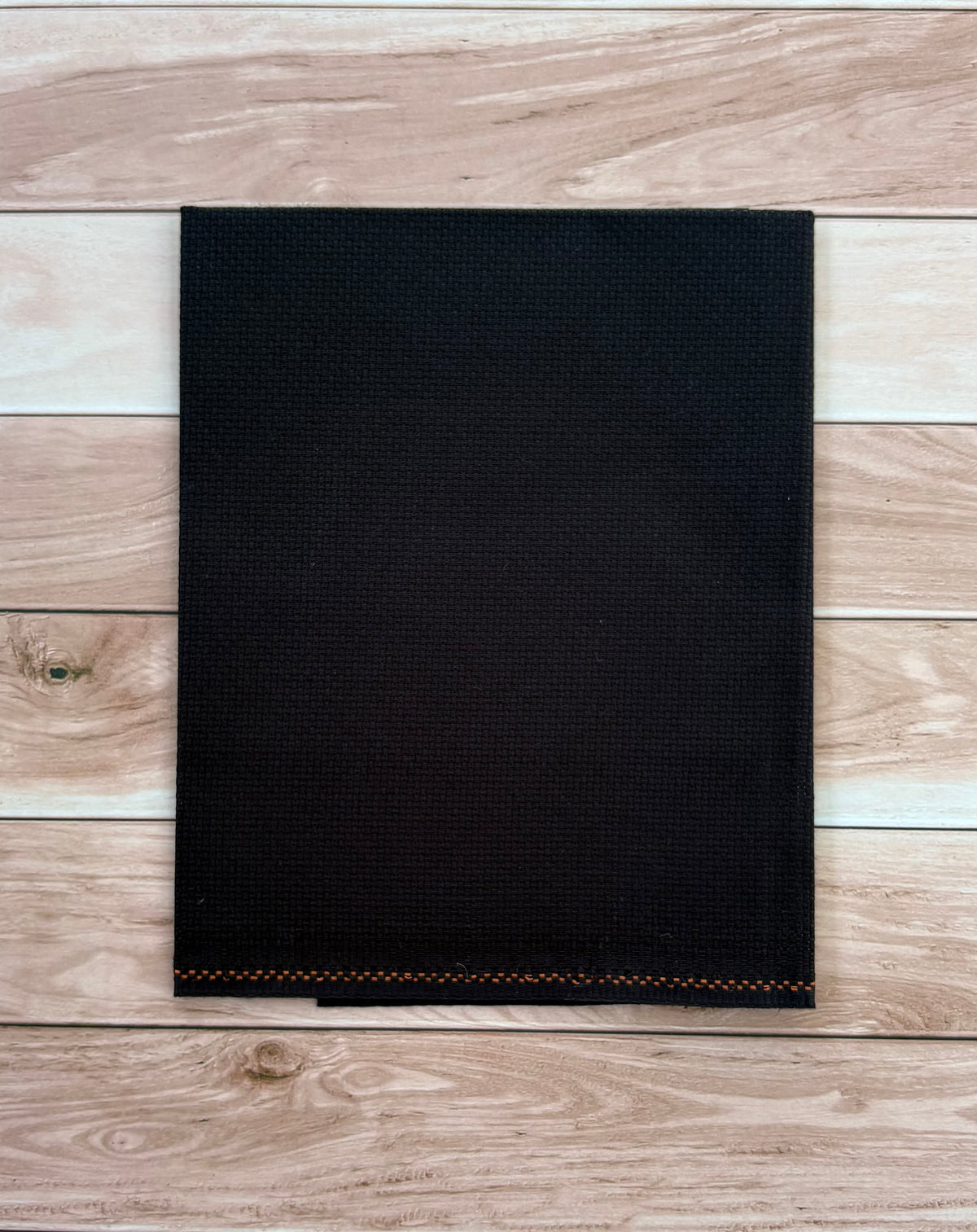 Black Zweigart Aida Cross Stitch Fabric - 16 Count