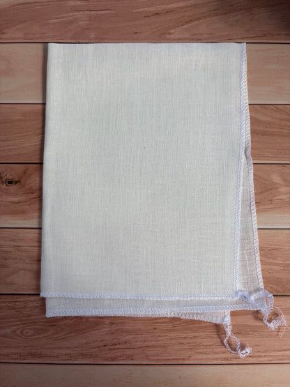 Antique White Zweigart Belfast Linen Cross Stitch Fabric - 32 Count