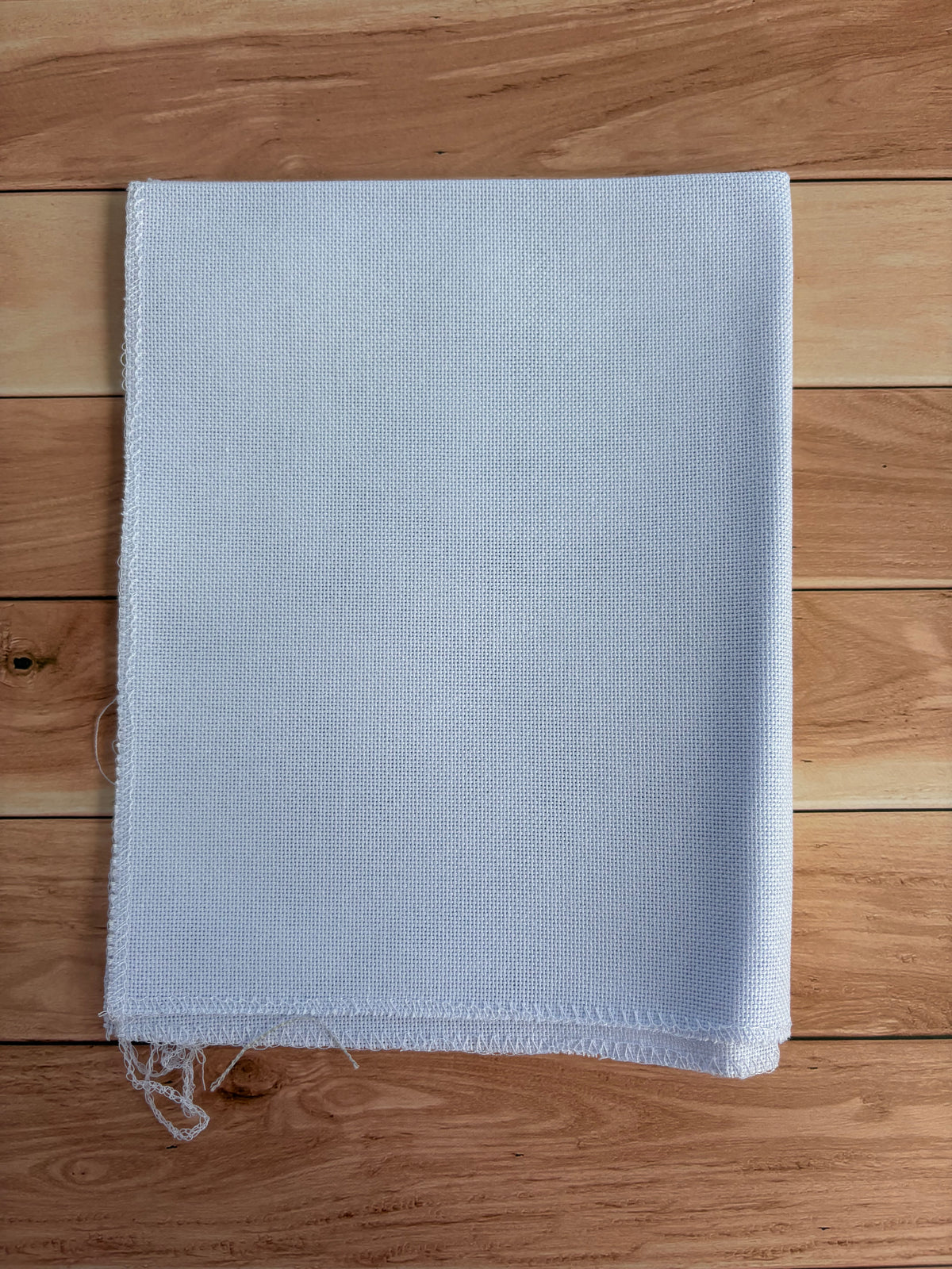 Illusion Blue Zweigart Lugana Evenweave Cross Stitch Fabric - 25 Count