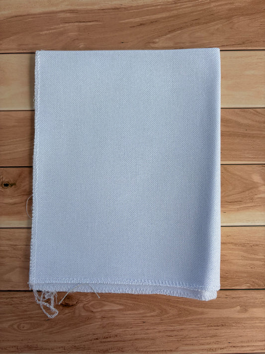 Illusion Blue Zweigart Lugana Evenweave Cross Stitch Fabric - 25 Count