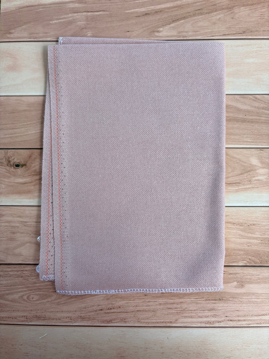 Ash Rose Zweigart Lugana Evenweave Cross Stitch Fabric - 25 Count