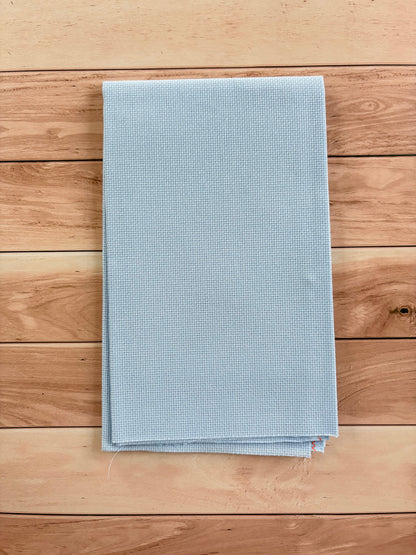 Light Blue Zweigart Aida Cross Stitch Fabric - 18 Count