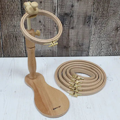 Nurge Adjustable Embroidery Hoop Seat Stand
