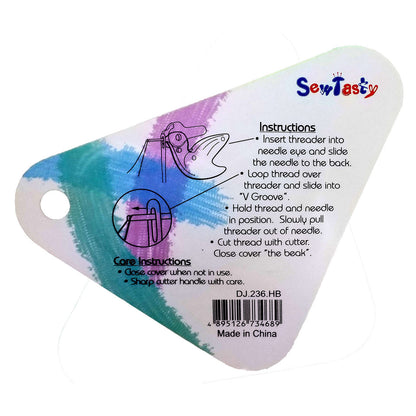 Hummingbird Needle Threader with Cutter by Sew Tasty