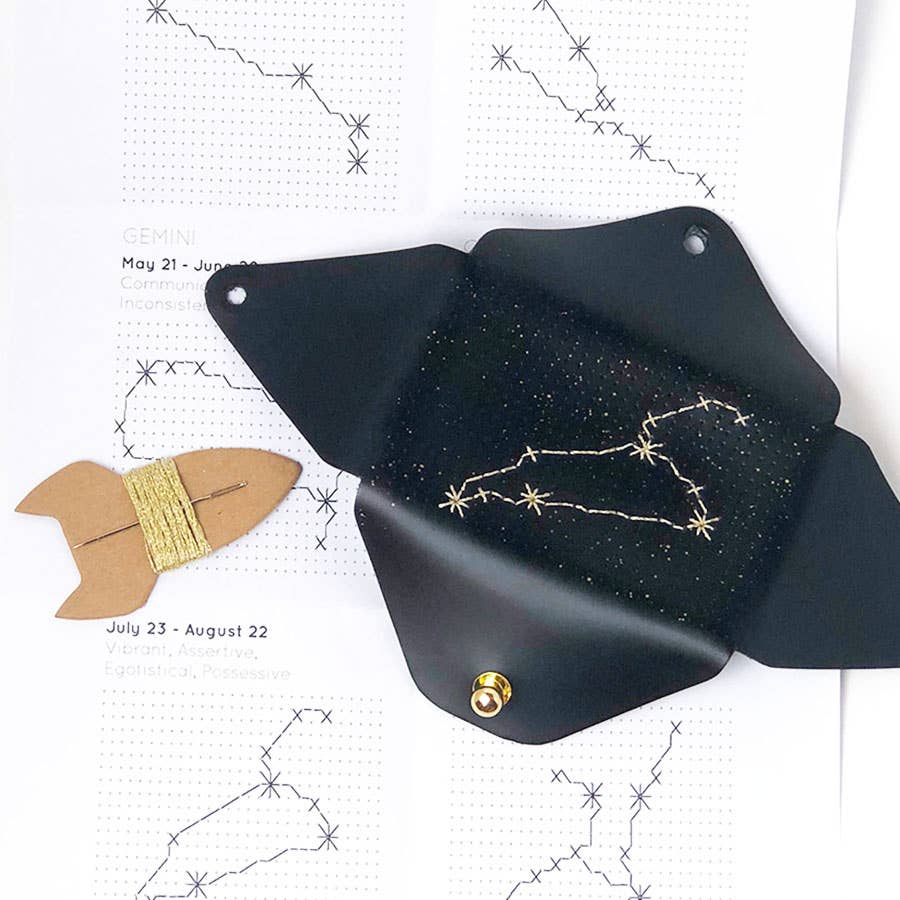 DIY Stitch Your Star Sign Purse