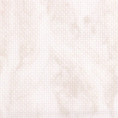 Vintage Smokey White Zweigart Aida Cross Stitch Fabric - 14 Count