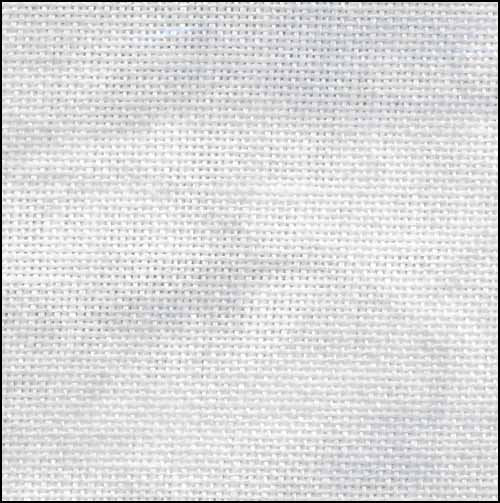 Vintage Stormy Clouds Zweigart Belfast Linen Cross Stitch Fabric - 32 Count