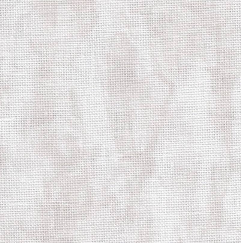 Vintage Smokey White Zweigart Belfast Linen Cross Stitch Fabric - 32 Count