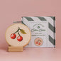 Cherry Beginner Cross Stitch Kit by Cotton Clara