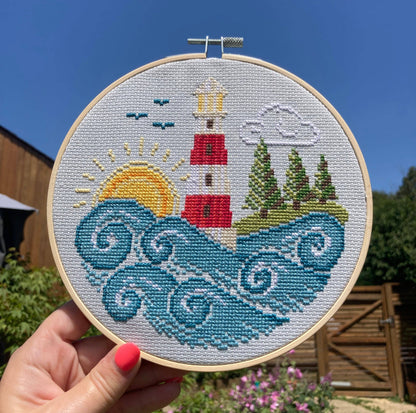 Going Coastal Cross Stitch Kit by Love Poppet