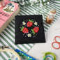 Strawberry Patch Mini Cross Stitch Kit by The Make Arcade