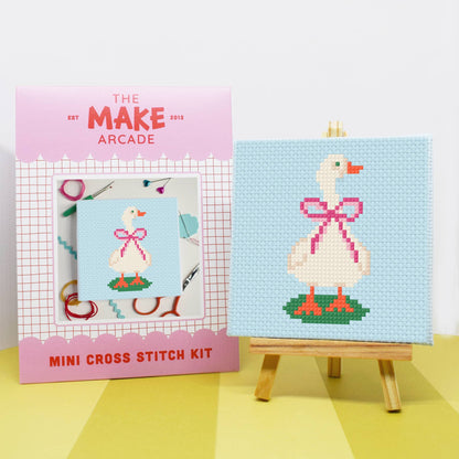 Goose Mini Cross Stitch Kit by The Make Arcade