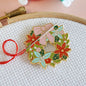 Wreath Magnetic Needle Minder by Caterpillar Cross Stitch